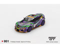 Mini GT 1:64 Japan Exclusive Toyota GR Supra KUHL 2021 D1GP EVANGELION RACING 2021- Limited Edition