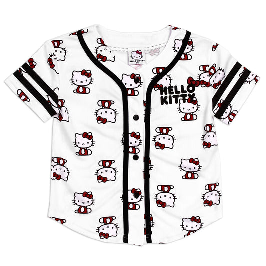 Hello Kitty Girl’s Jersey - Face Print