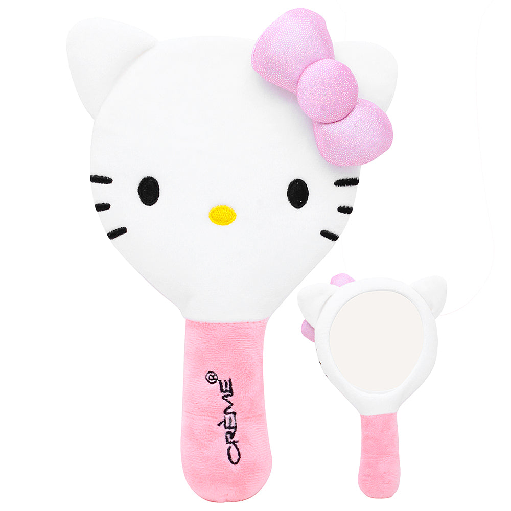 The Crème Shop Hello Kitty Plush Portable Mirror