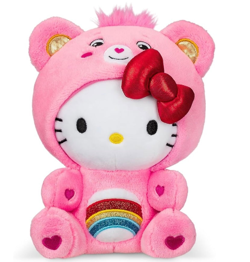 Hello Kitty Care Bears - as Cheer Bear 9” Plush