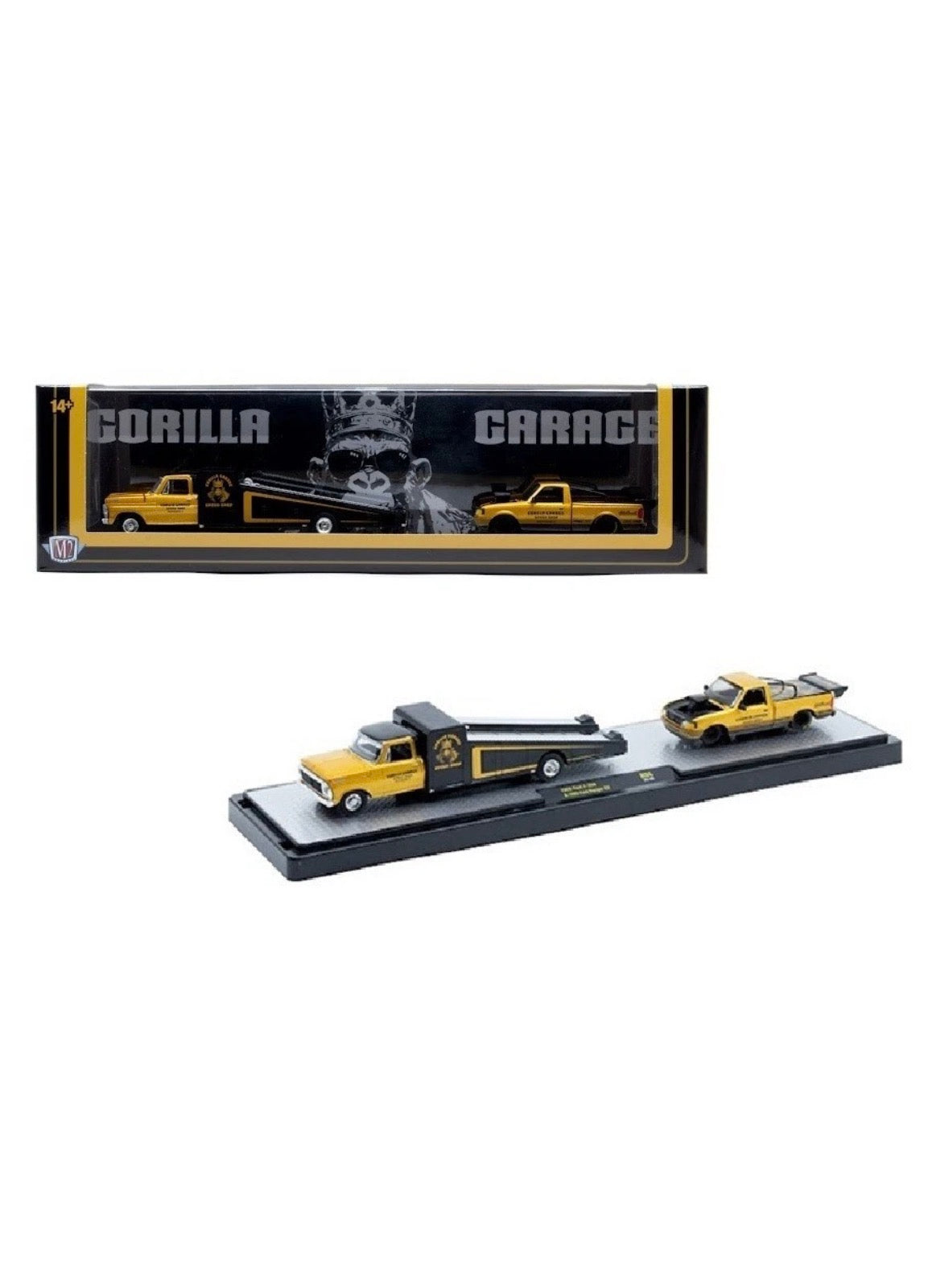 M2 Machines 1:64 Auto-Haulers Release 96 - 1969 Ford F-350 & 1995 Ford Ranger XLT