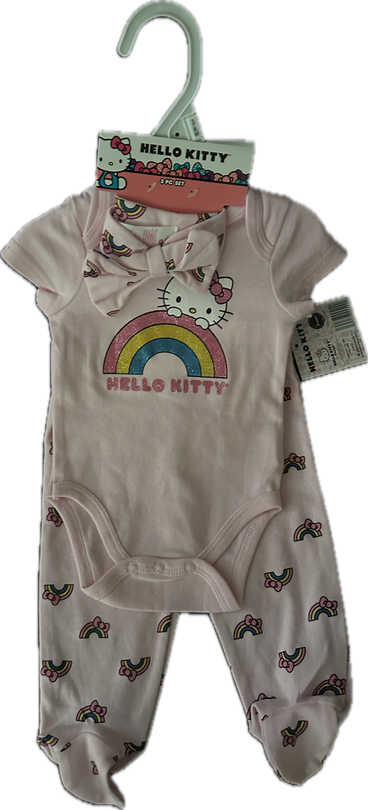 Hello Kitty Three Piece Set