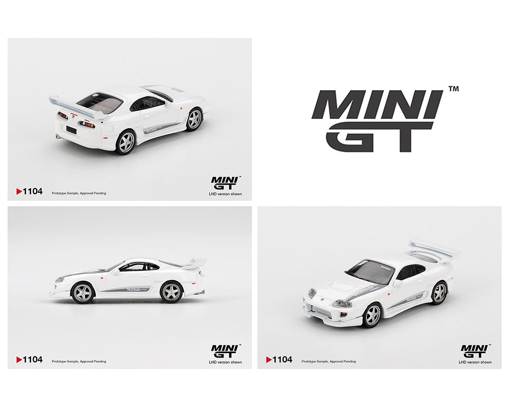 Mini GT 1:64 Toyota Supra VeilSide Combat V-I – White