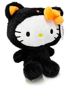 9" Halloween Hello Kitty Plush - Black Cat Costume