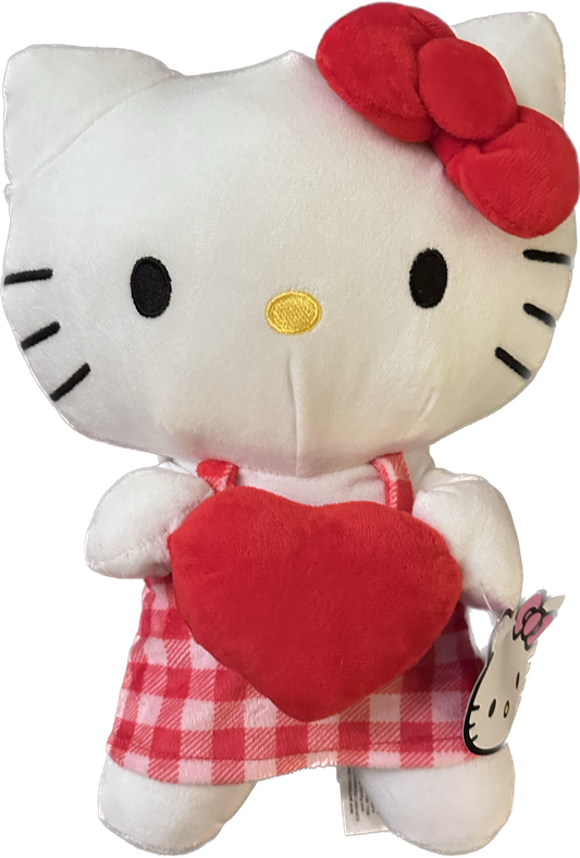 Hello Kitty 10.5" Plush - Holding Heart