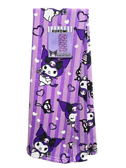 Kuromi Beach Towel