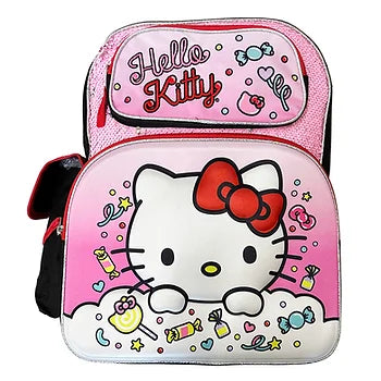 Hello Kitty New 3D 12" Medium Backpack