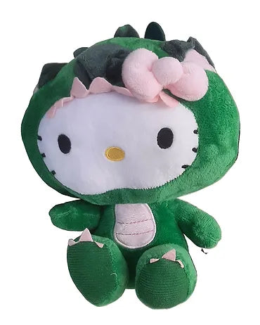 9.5" Hello Kitty Plush - Dinosaur