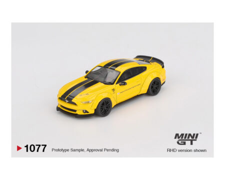 Mini GT 1:64 LB-WORKS Ford Mustang – Triple Yellow – Mijo Exclusives