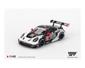 Mini GT 1:64 Porsche 911 GT3 R #77 AO Racing 2025 IMSA Petit Le Mans